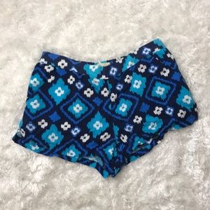 Hollister tribal print shorts